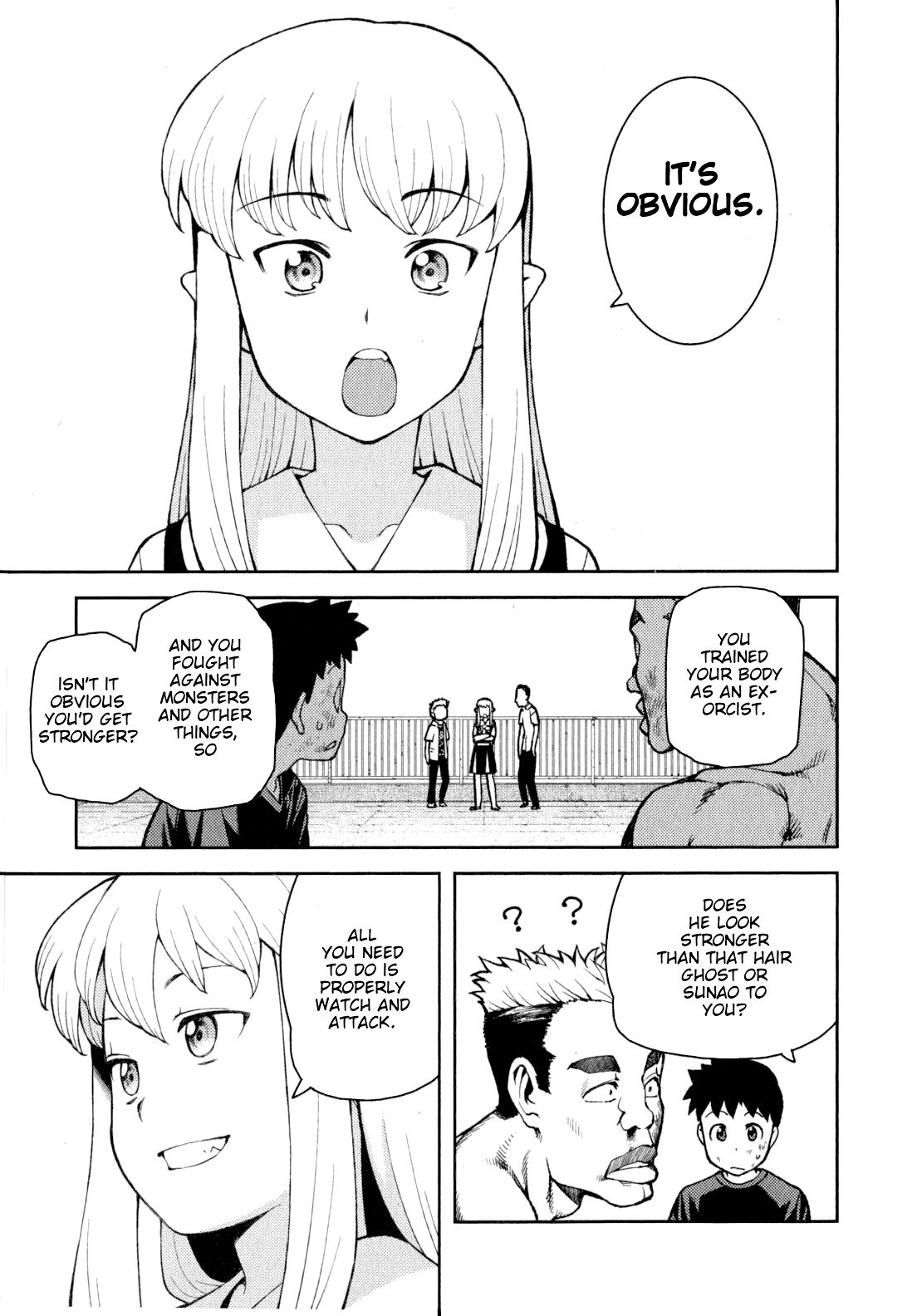 Tsugumomo Chapter 34 page 17 - Chapter 34: Kazuya's Fist
