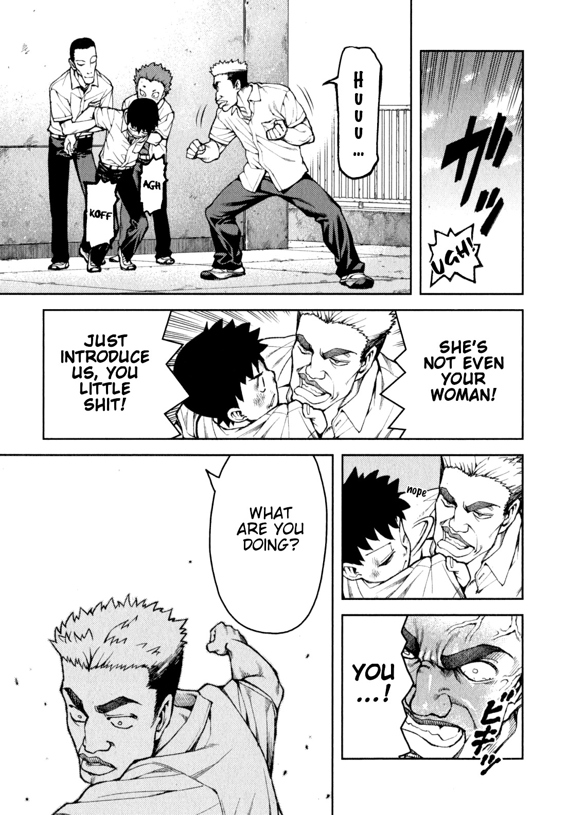 Tsugumomo Chapter 34 page 9 - Chapter 34: Kazuya's Fist