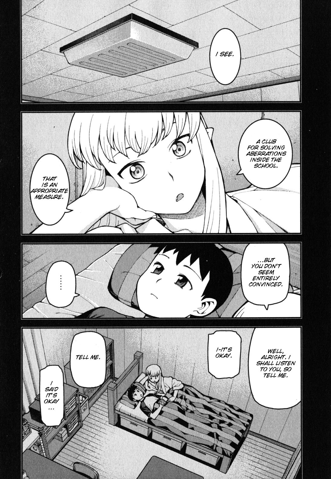 Tsugumomo Chapter 36 page 4 - Chapter 36: Counselling Office 2