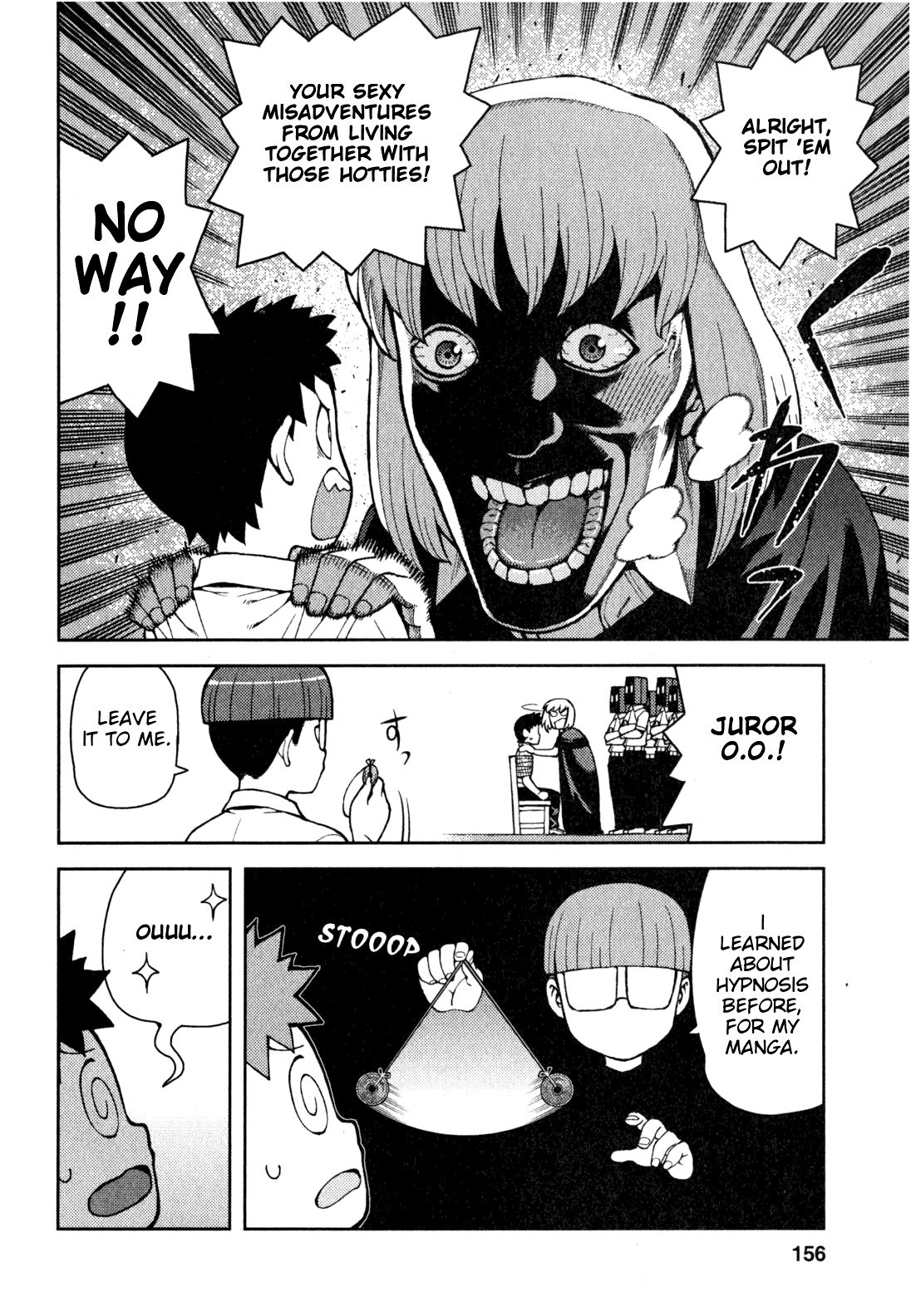 Tsugumomo Chapter 39.5 page 2 - Chapter 39.5: Omake - Kazuya's Innermost Thoughts
