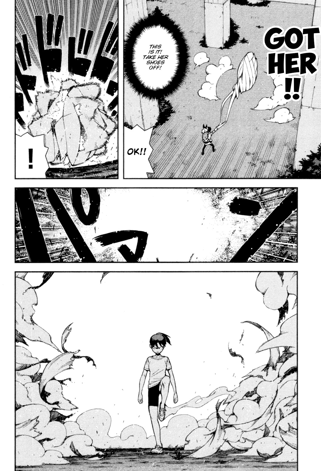 Tsugumomo Chapter 40 page 14 - Chapter 40: Rowdy Shirou-kun 4