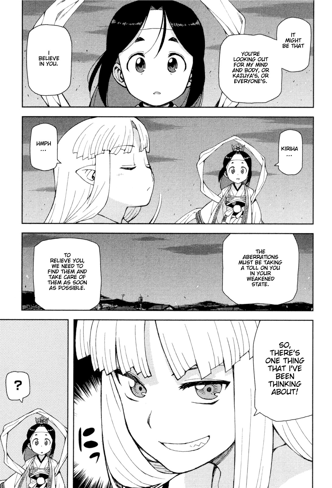 Tsugumomo Chapter 41 page 9 - Chapter 41: Breasts and Advisor