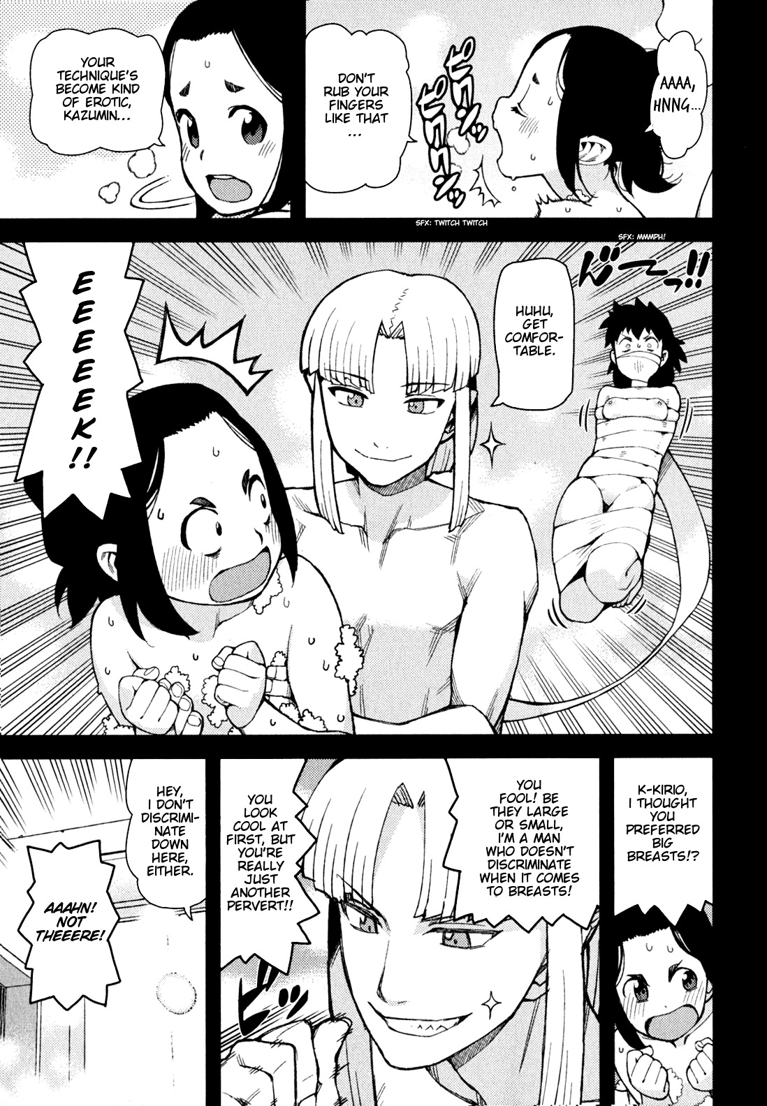 Tsugumomo Chapter 47 page 9 - Chapter 47: Kirio in Top Form