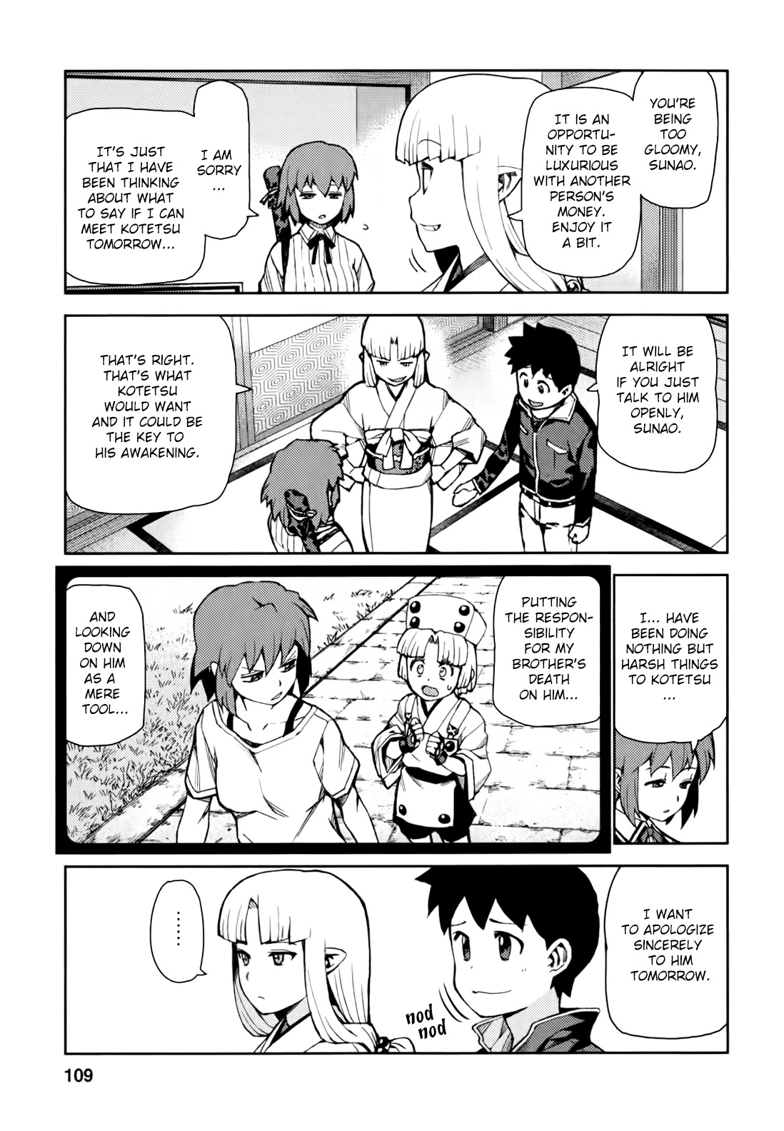 Tsugumomo Chapter 48 page 9 - Chapter 48: Sunao and Kotetsu