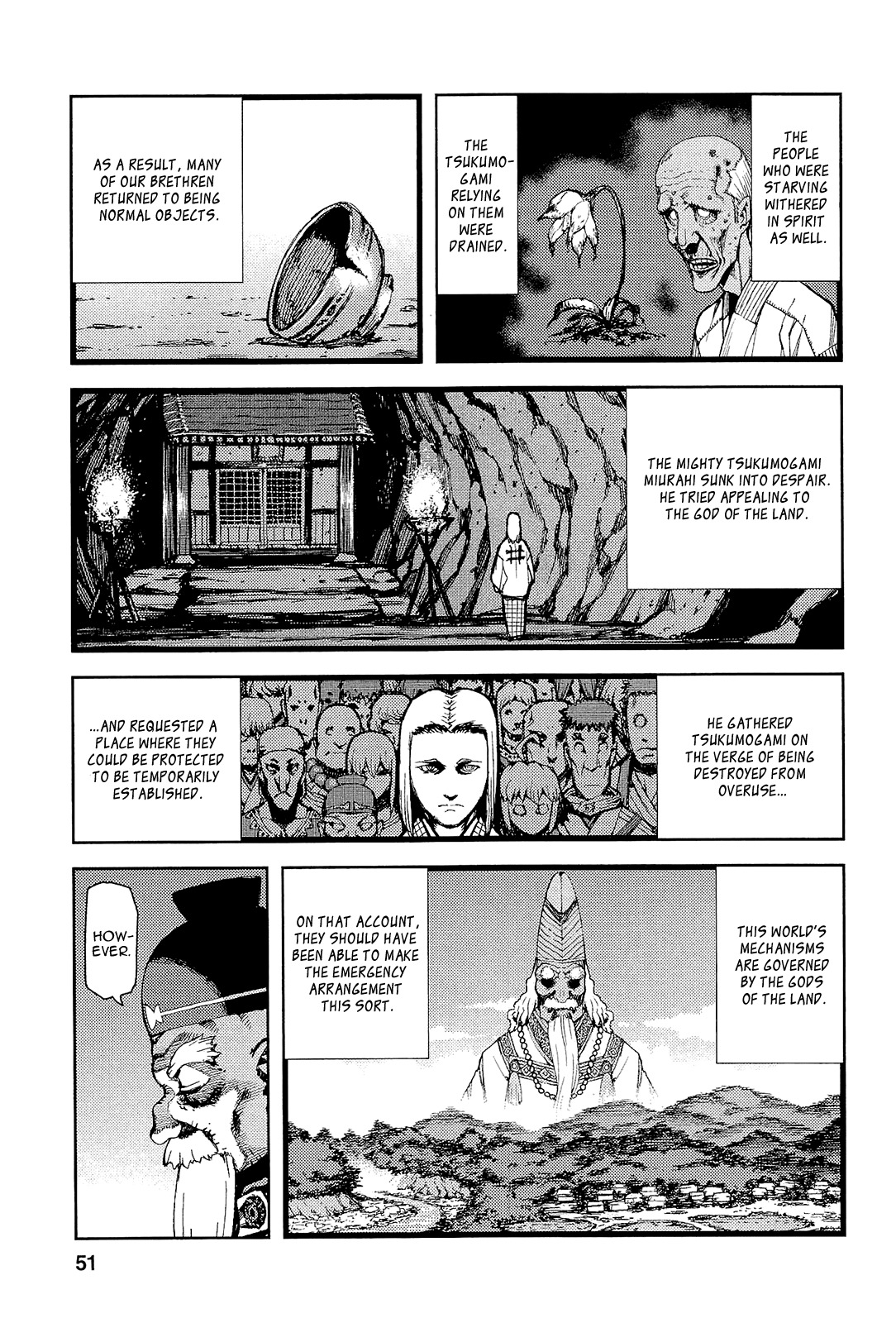Tsugumomo Chapter 51 page 3 - Chapter 51: Stone Shard