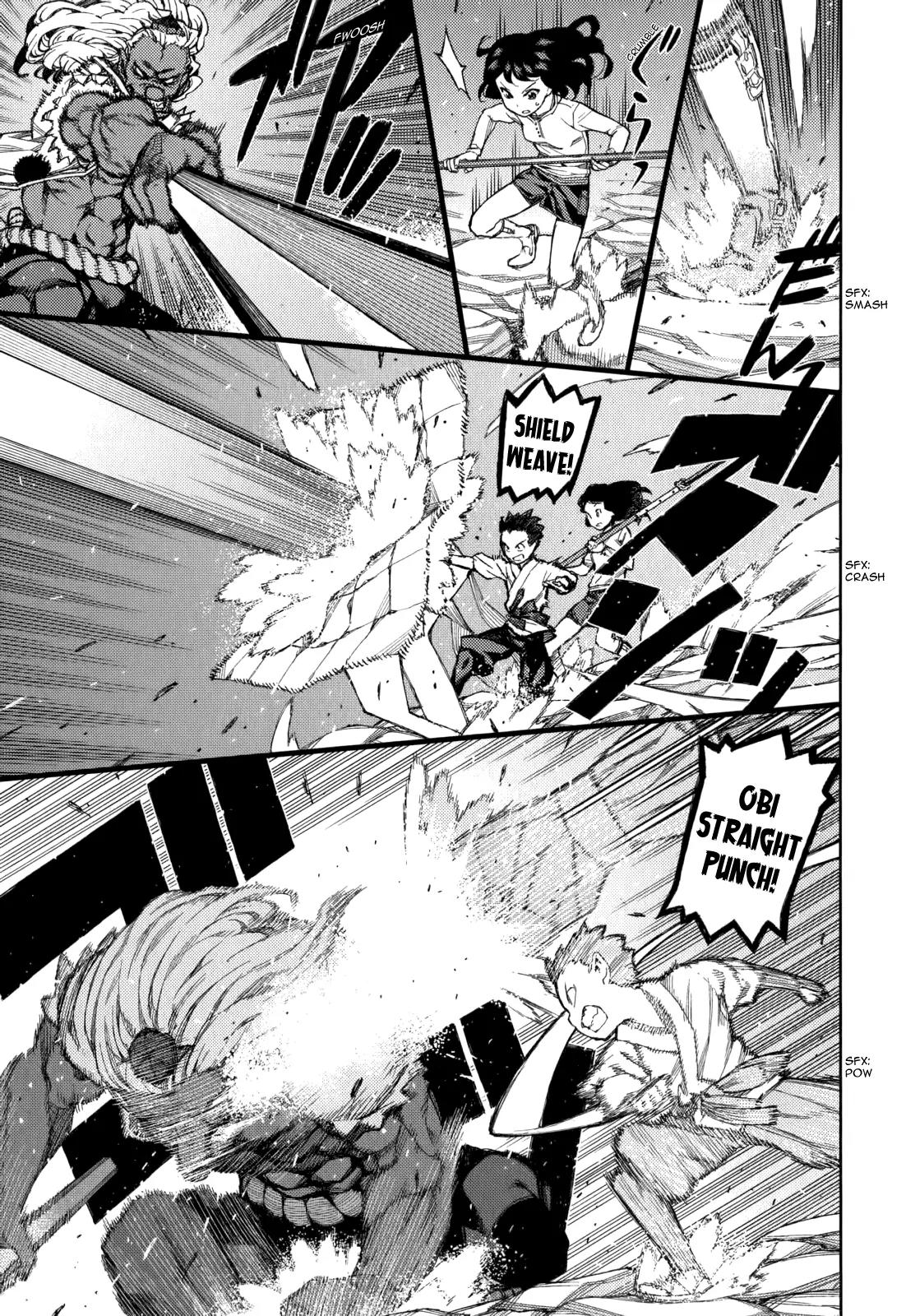 Tsugumomo Chapter 54.3 page 31 - Chapter 54.3: Kakuen no Hinagiku Crossover