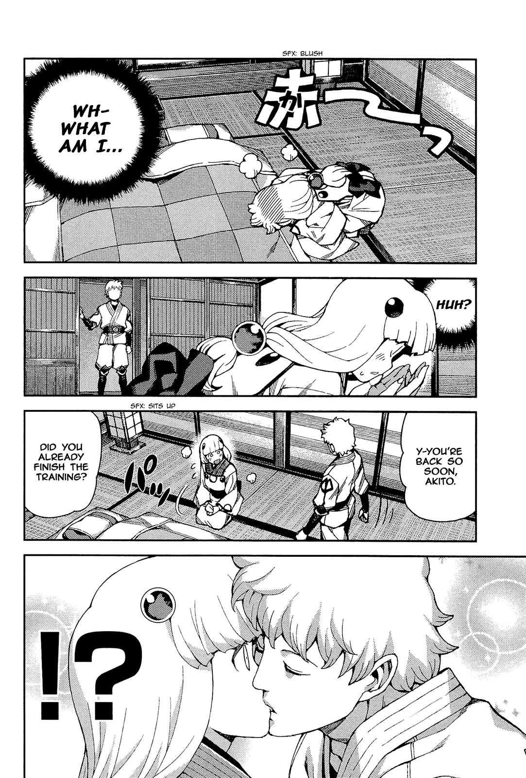 Tsugumomo Chapter 54.5 page 10 - Chapter 54.5: Omake - Daily Life in Mayoiga 1-3