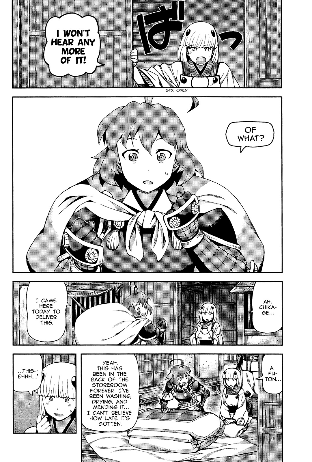Tsugumomo Chapter 54.5 page 6 - Chapter 54.5: Omake - Daily Life in Mayoiga 1-3