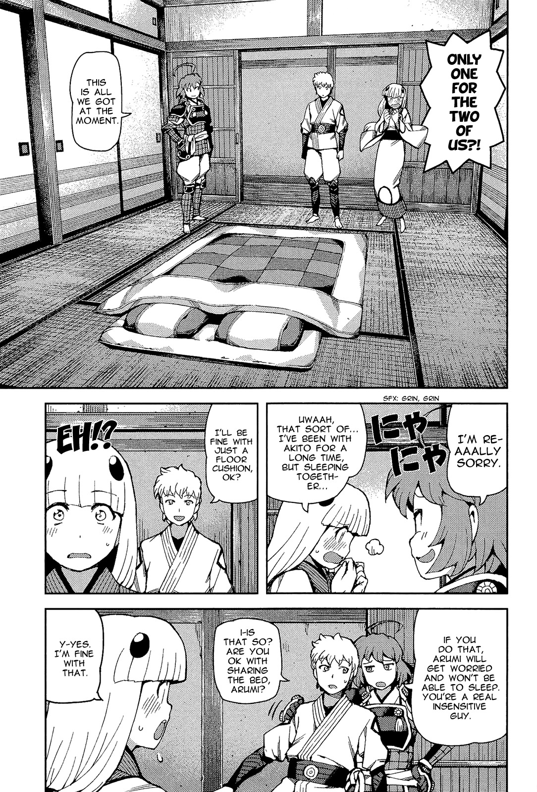 Tsugumomo Chapter 54.5 page 7 - Chapter 54.5: Omake - Daily Life in Mayoiga 1-3