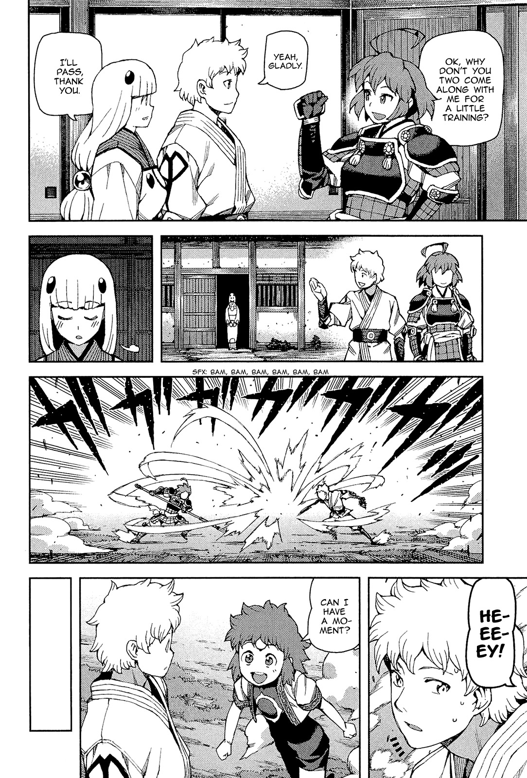 Tsugumomo Chapter 54.5 page 8 - Chapter 54.5: Omake - Daily Life in Mayoiga 1-3