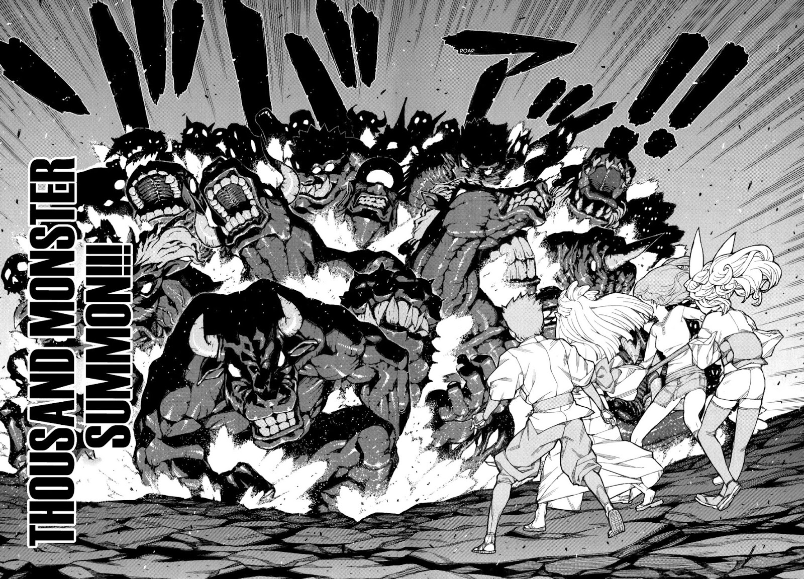 Tsugumomo Chapter 54.6 page 34 - Chapter 54.6: Special 1 - The Exorcist and The Jinrei User