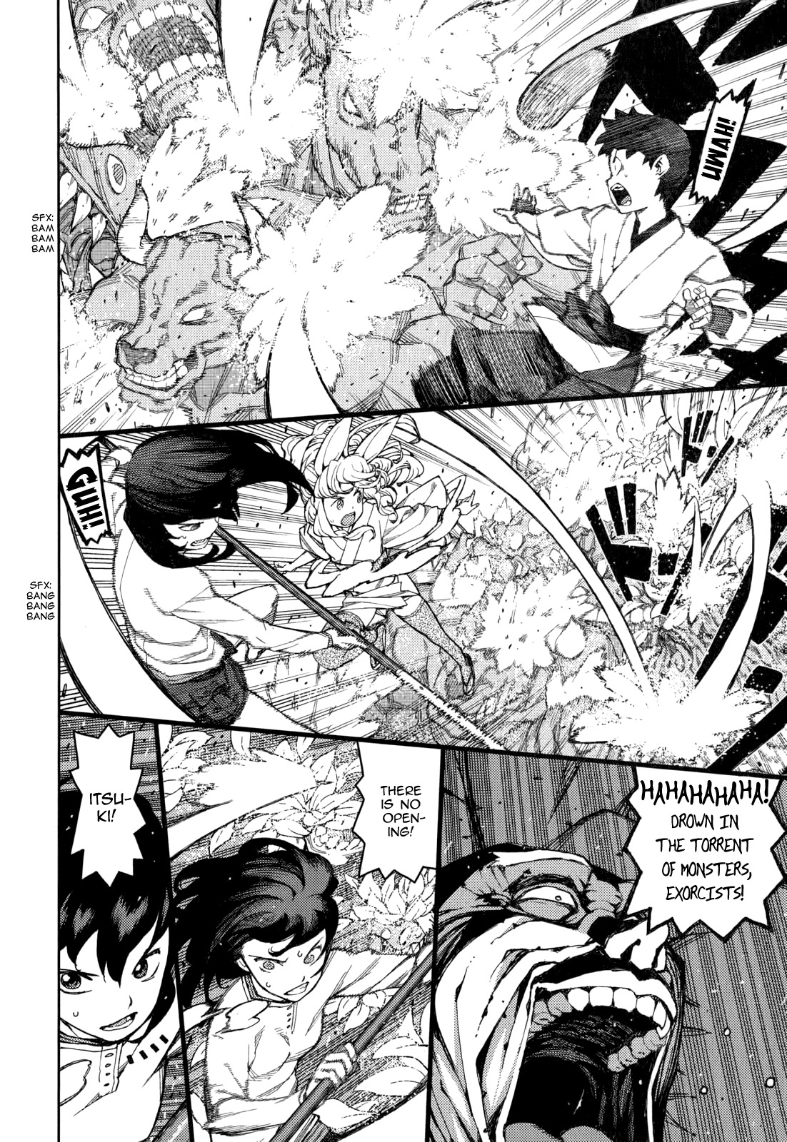 Tsugumomo Chapter 54.6 page 35 - Chapter 54.6: Special 1 - The Exorcist and The Jinrei User