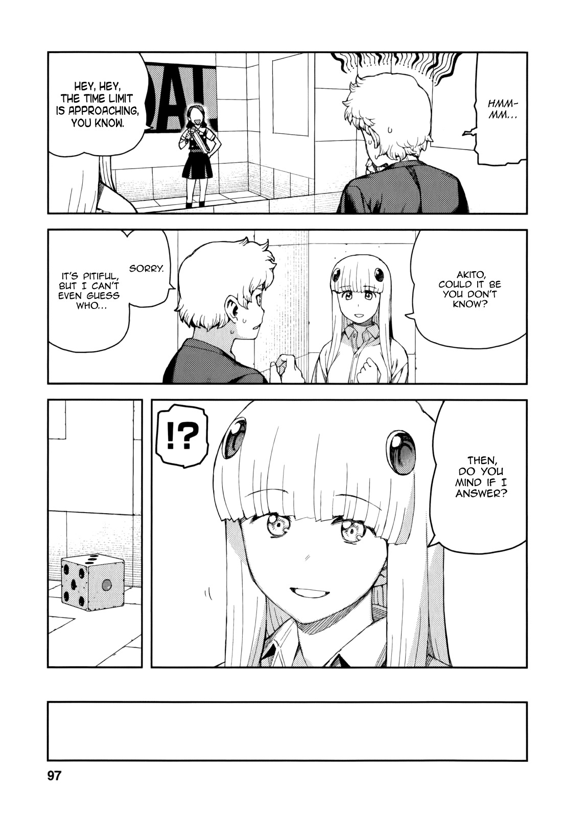Tsugumomo Chapter 56 page 25 - Chapter 56: Love Backgammon Quiz