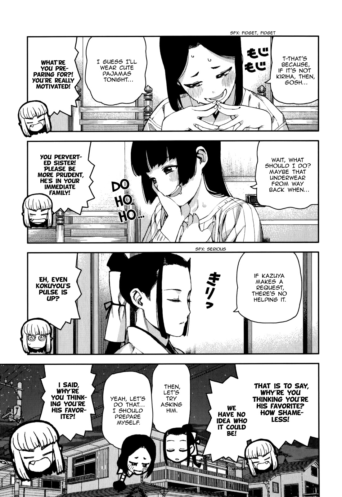 Tsugumomo Chapter 56 page 31 - Chapter 56: Love Backgammon Quiz