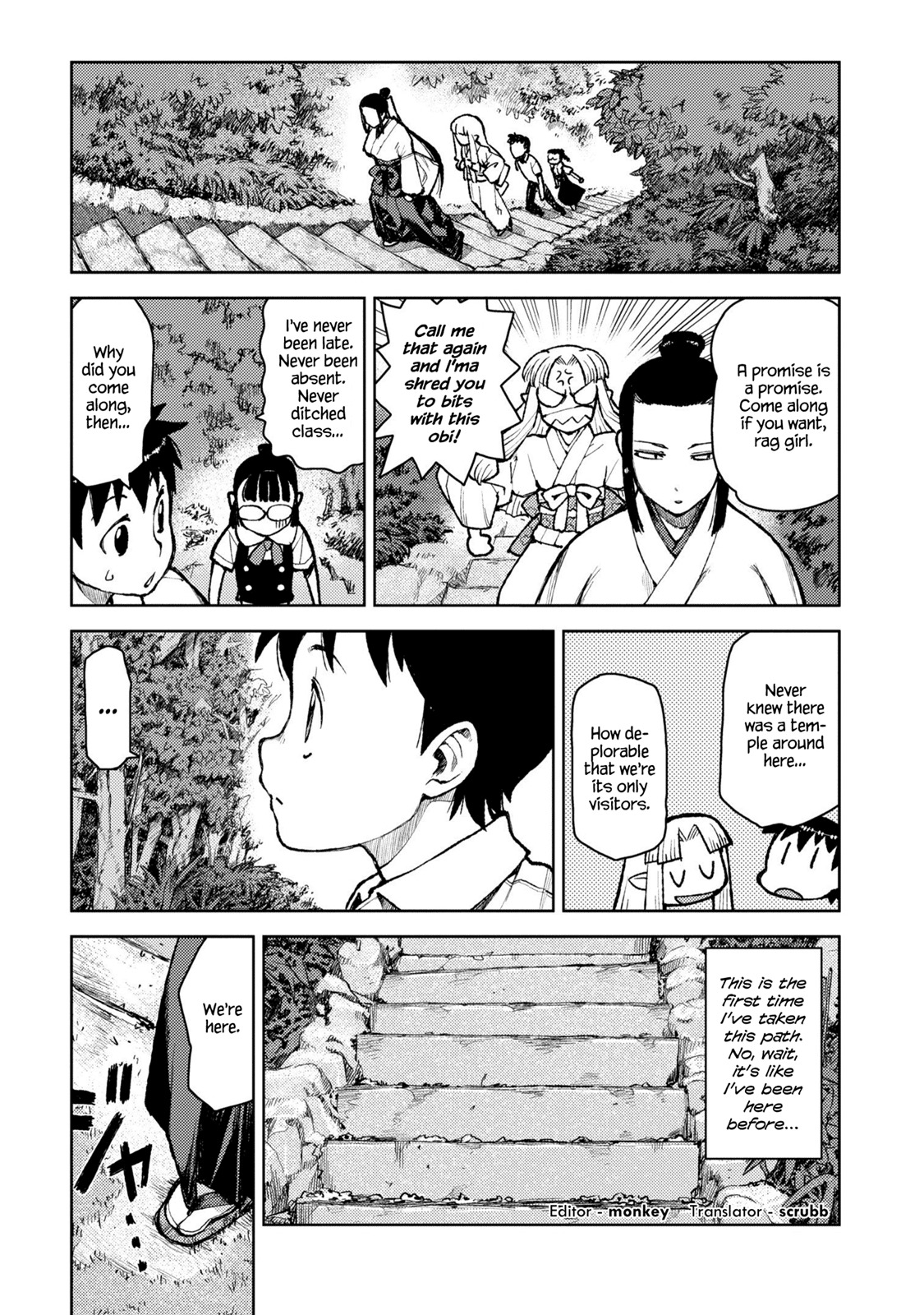 Tsugumomo Chapter 6 page 24 - Chapter 6: Arm Wrestling