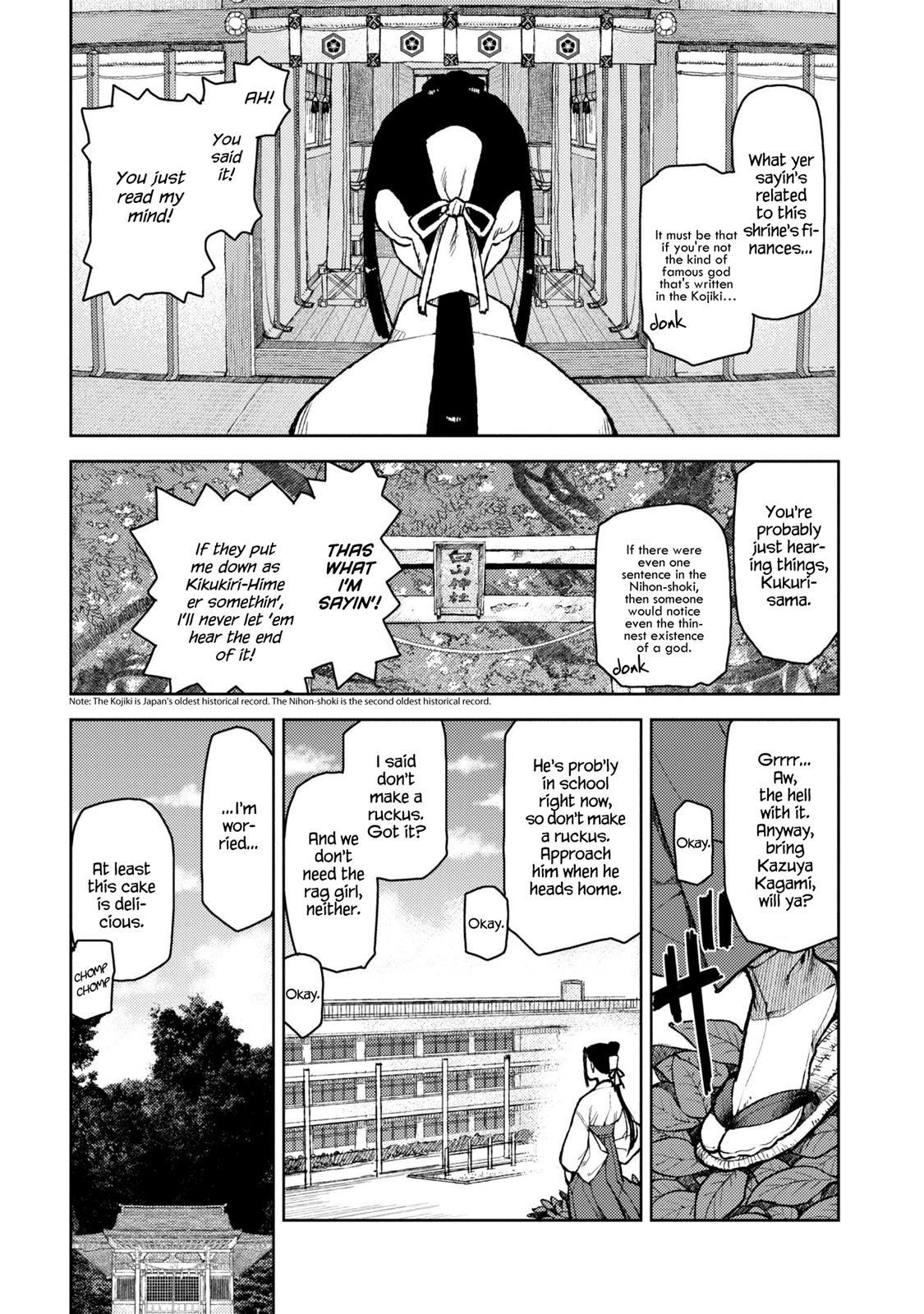 Tsugumomo Chapter 6 page 6 - Chapter 6: Arm Wrestling