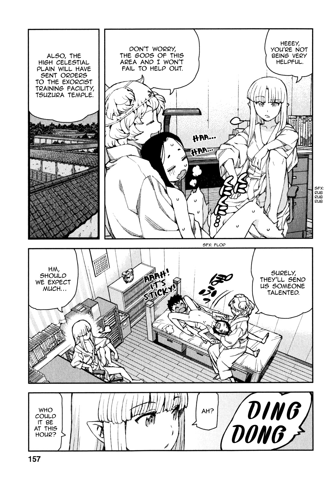 Tsugumomo Chapter 62 page 37 - Chapter 62: Disturbance in Mayoiga