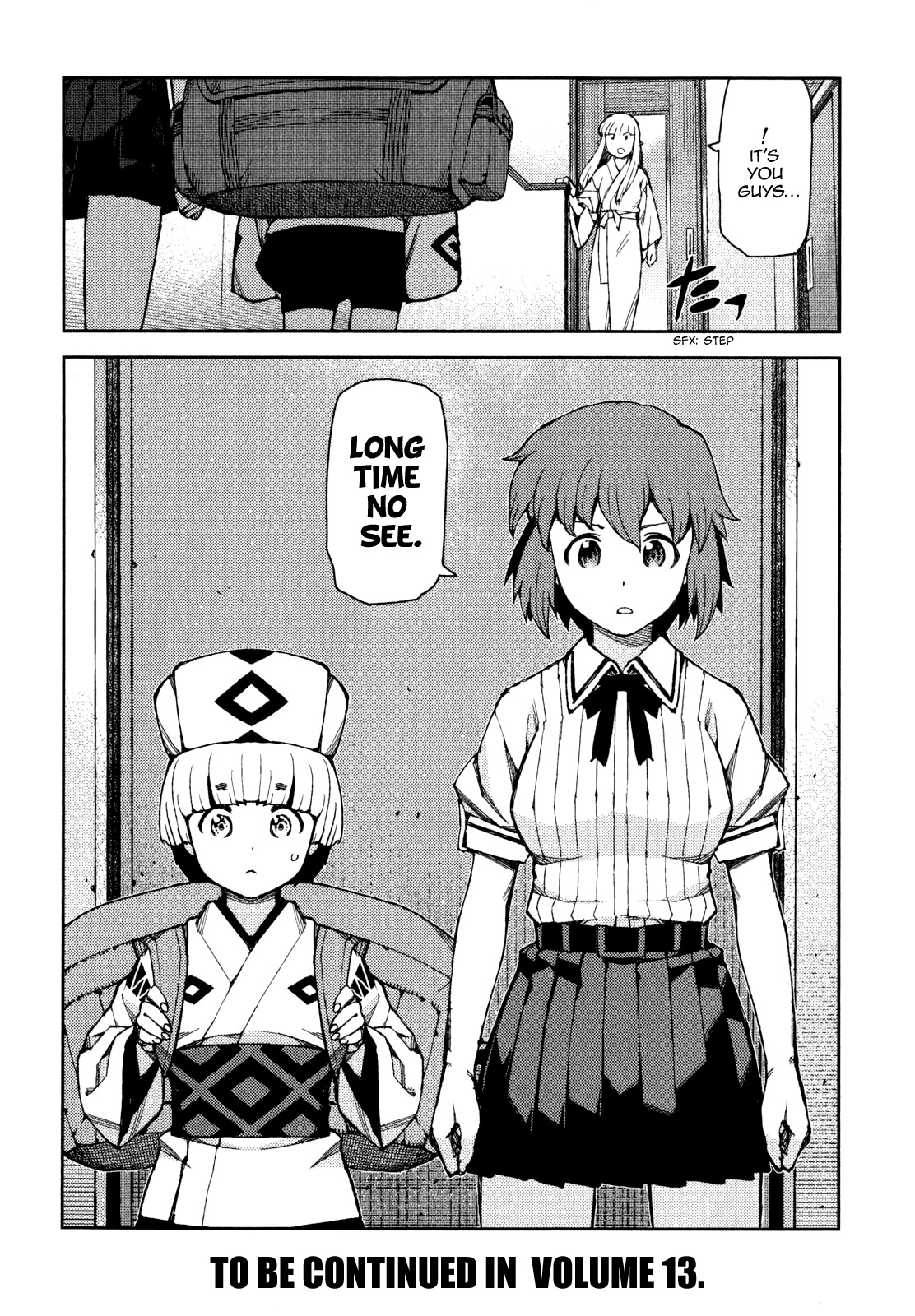Tsugumomo Chapter 62 page 38 - Chapter 62: Disturbance in Mayoiga