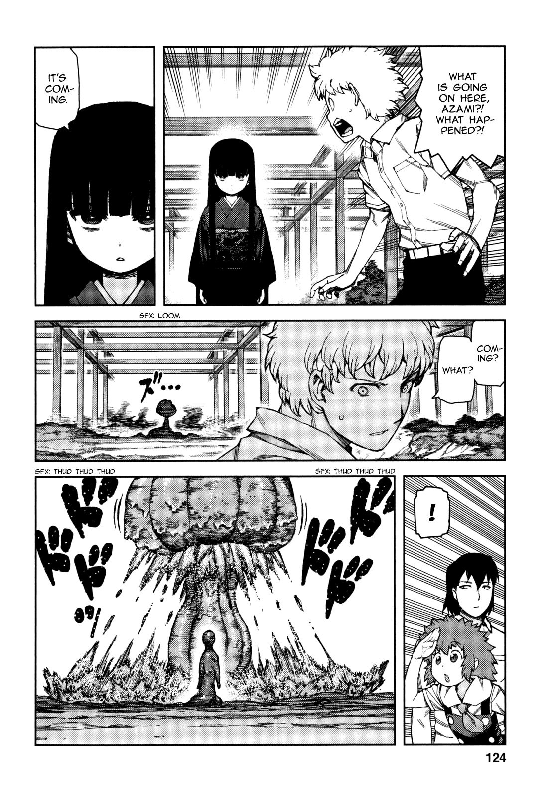 Tsugumomo Chapter 62 page 4 - Chapter 62: Disturbance in Mayoiga