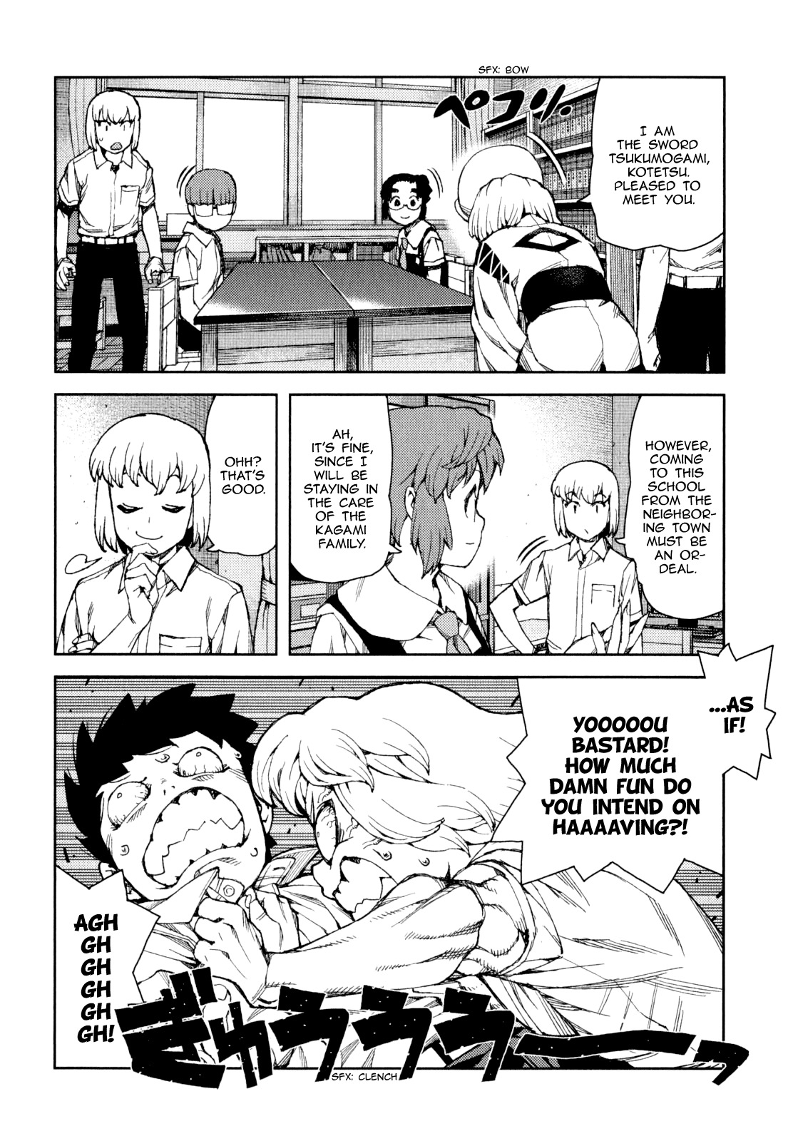Tsugumomo Chapter 64 page 10 - Chapter 64: Transfer Student