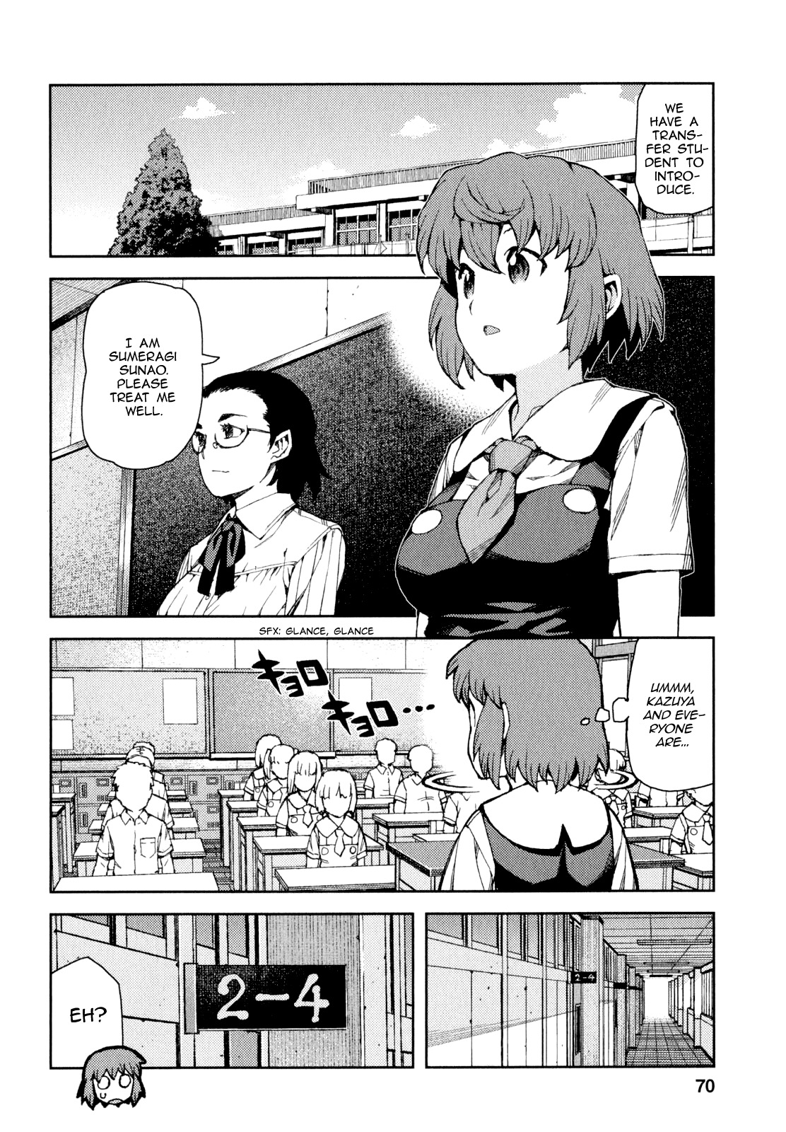 Tsugumomo Chapter 64 page 4 - Chapter 64: Transfer Student