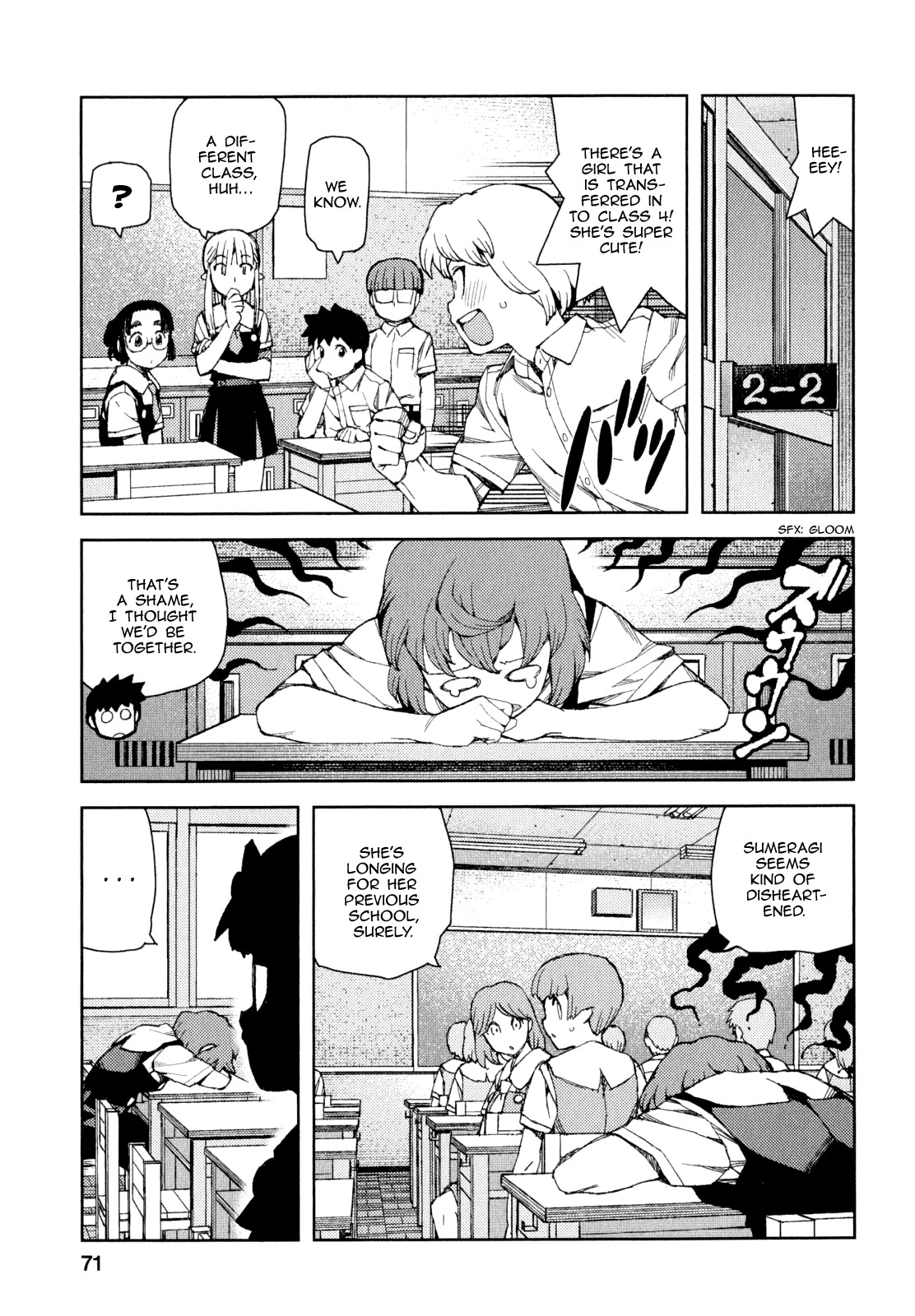 Tsugumomo Chapter 64 page 5 - Chapter 64: Transfer Student