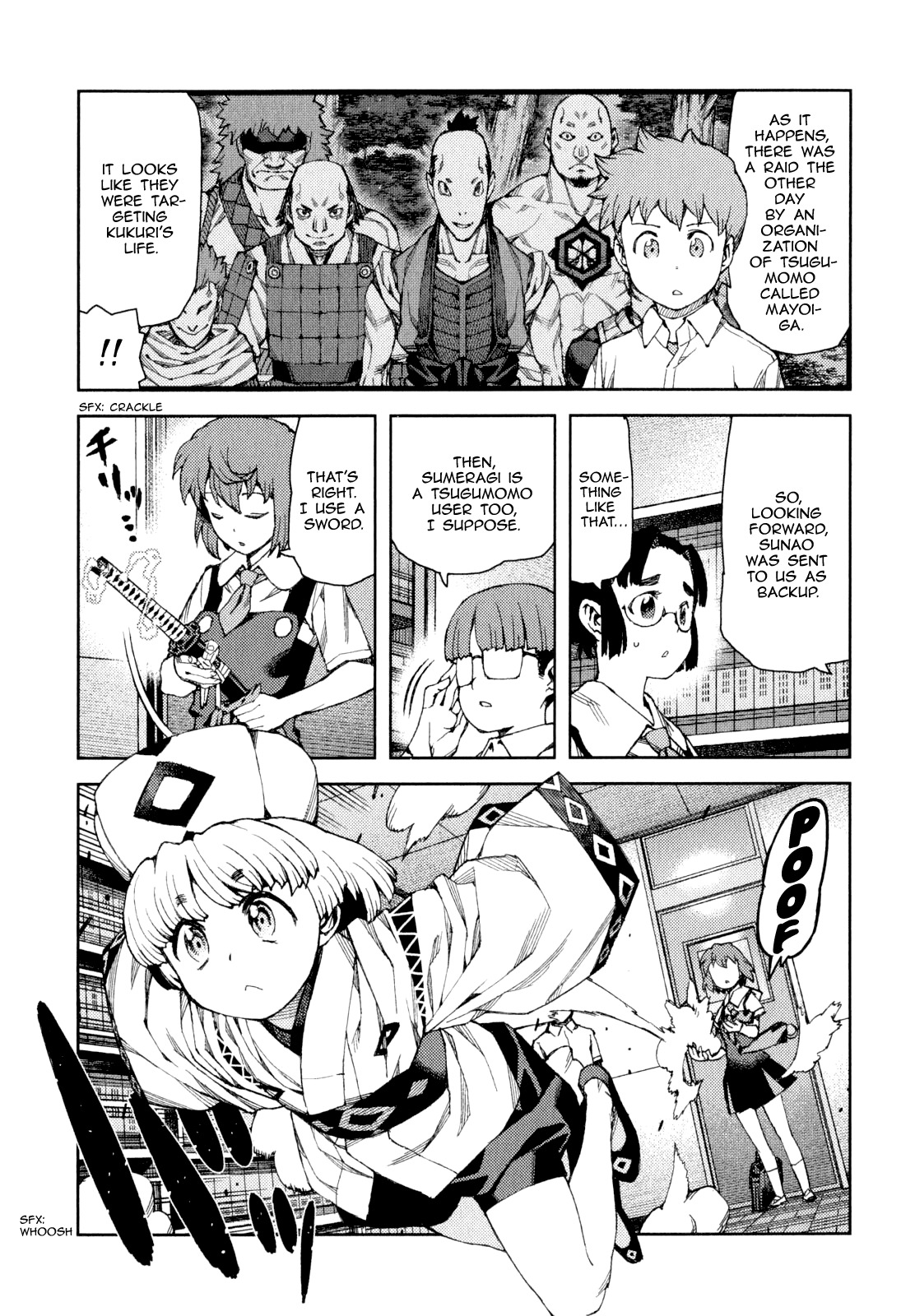 Tsugumomo Chapter 64 page 9 - Chapter 64: Transfer Student