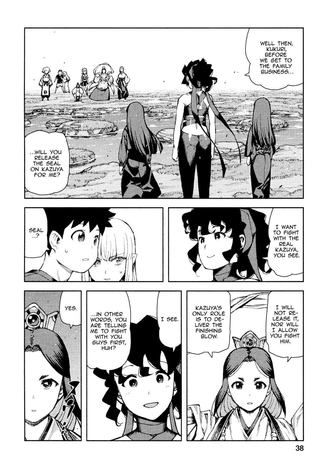 Tsugumomo Chapter 68 page 8 - Chapter 68: Kanaka 2