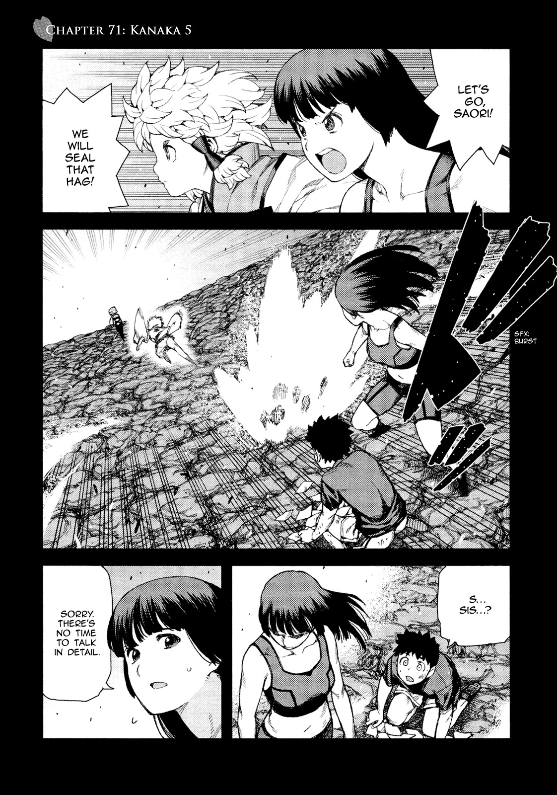 Tsugumomo Chapter 71 page 1 - Chapter 71: Kanaka 5