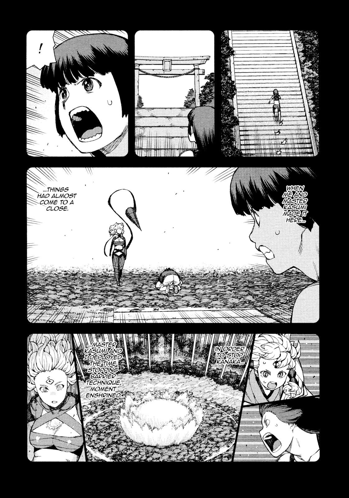 Tsugumomo Chapter 71 page 10 - Chapter 71: Kanaka 5