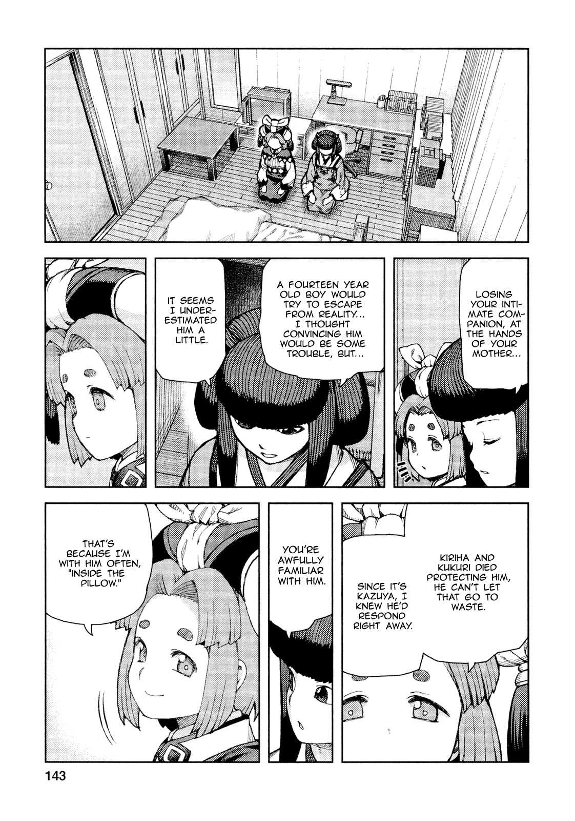 Tsugumomo Chapter 71 page 21 - Chapter 71: Kanaka 5