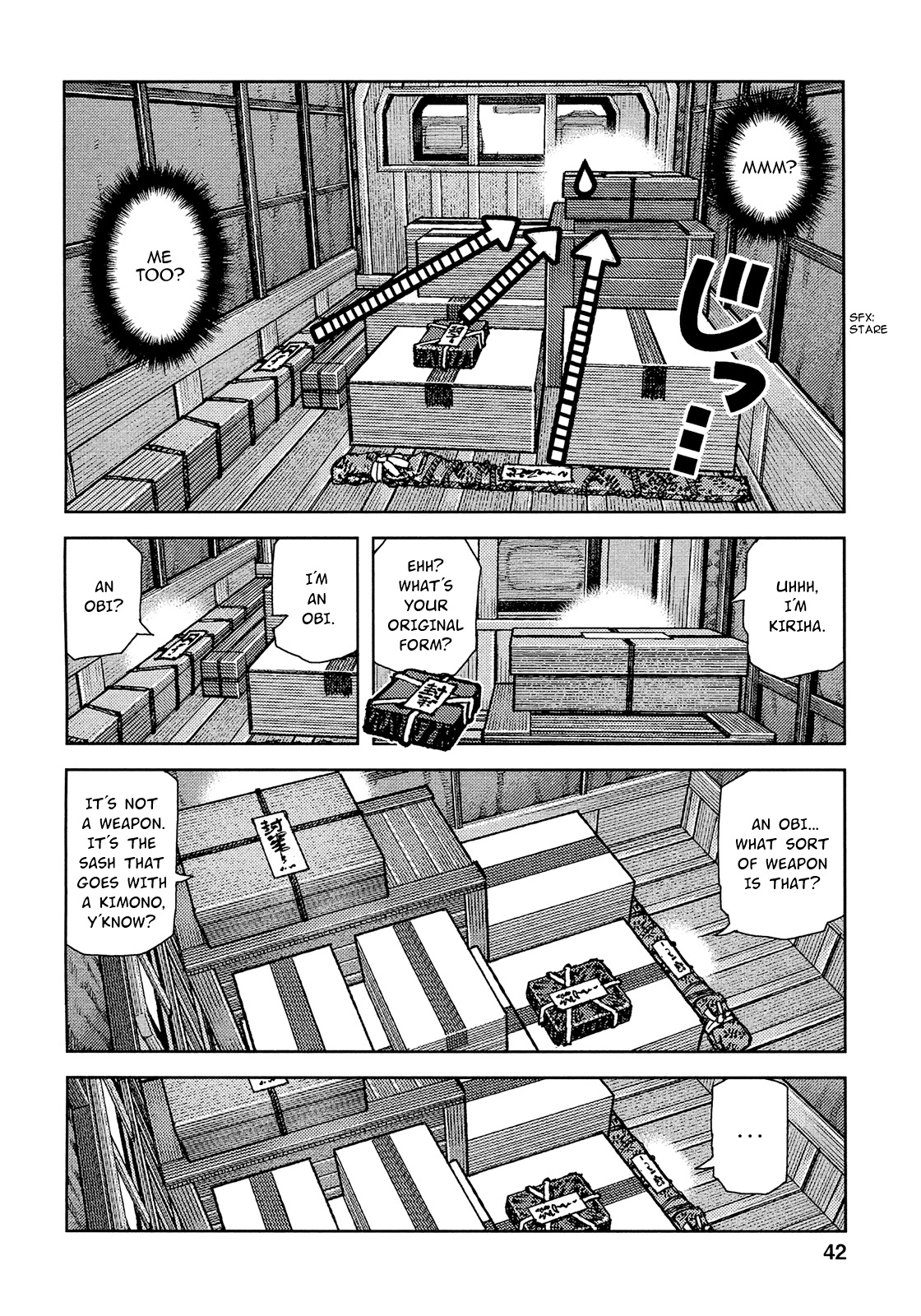 Tsugumomo Chapter 73 page 10 - Chapter 73: Kanaka and Kiriha 2
