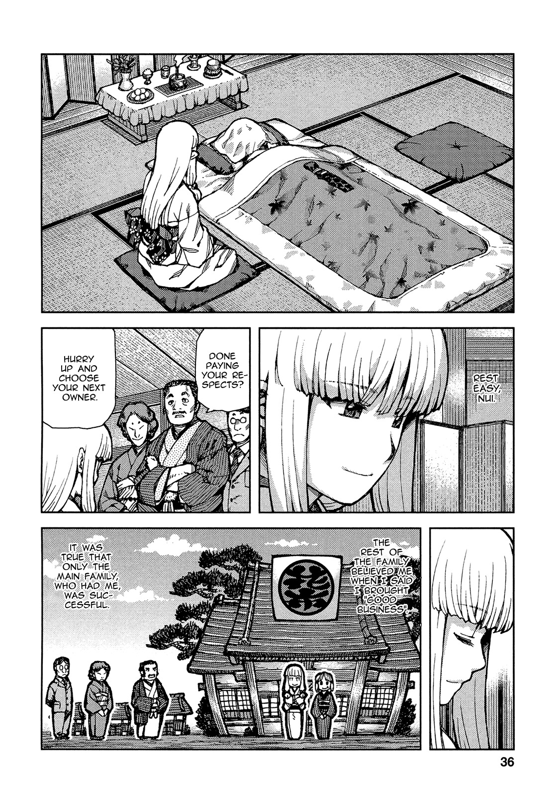 Tsugumomo Chapter 73 page 4 - Chapter 73: Kanaka and Kiriha 2