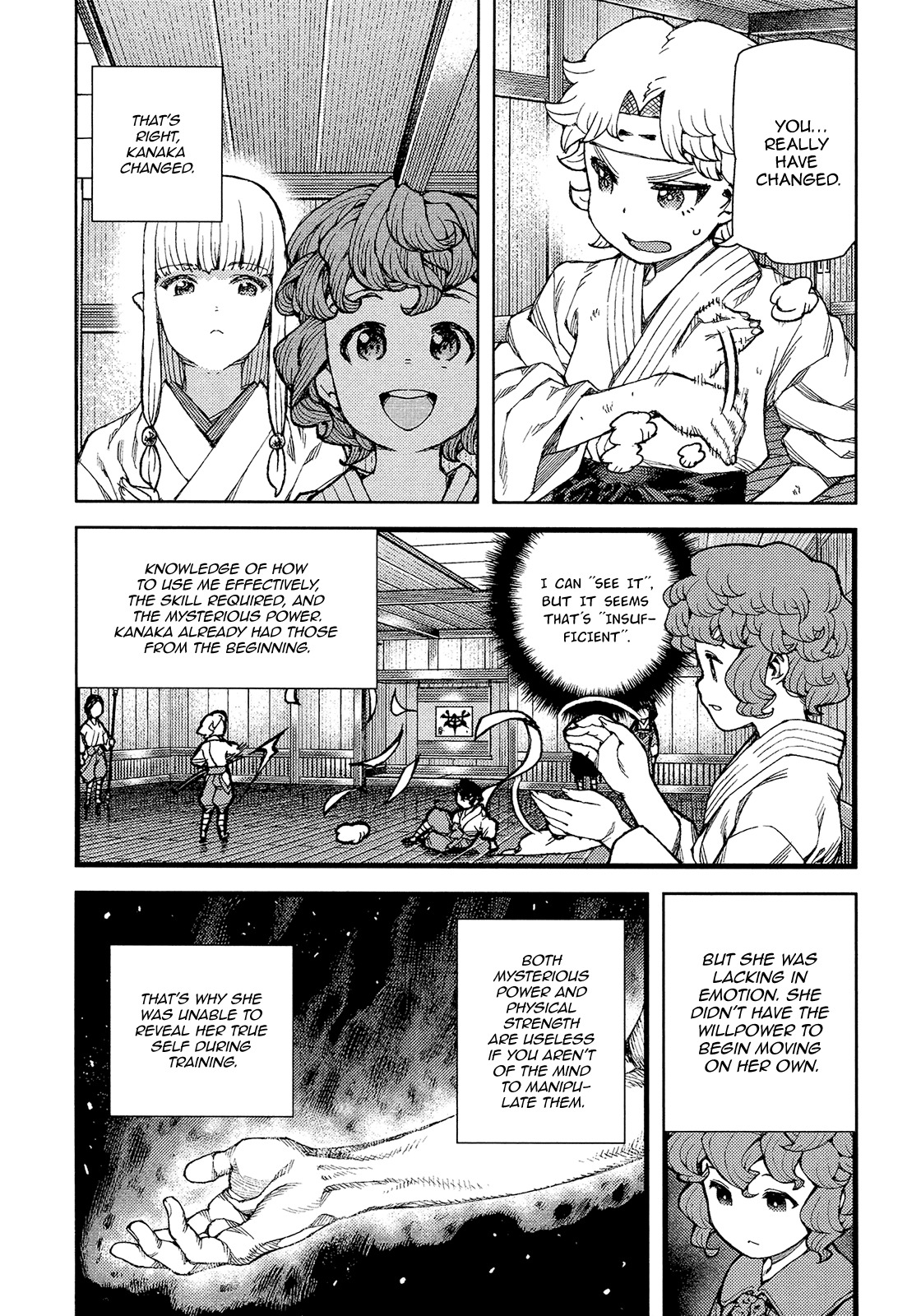 Tsugumomo Chapter 74 page 32 - Chapter 74: Kanaka and Kiriha 3