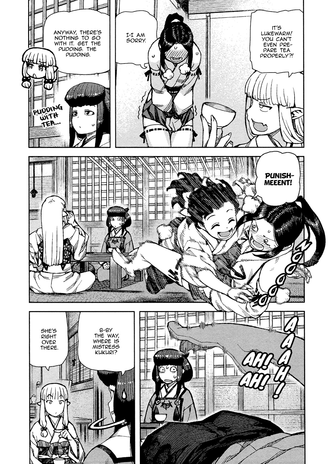 Tsugumomo Chapter 77 page 32 - Chapter 77: Together With a God