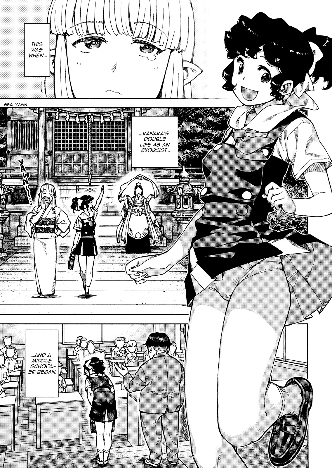 Tsugumomo Chapter 77 page 36 - Chapter 77: Together With a God