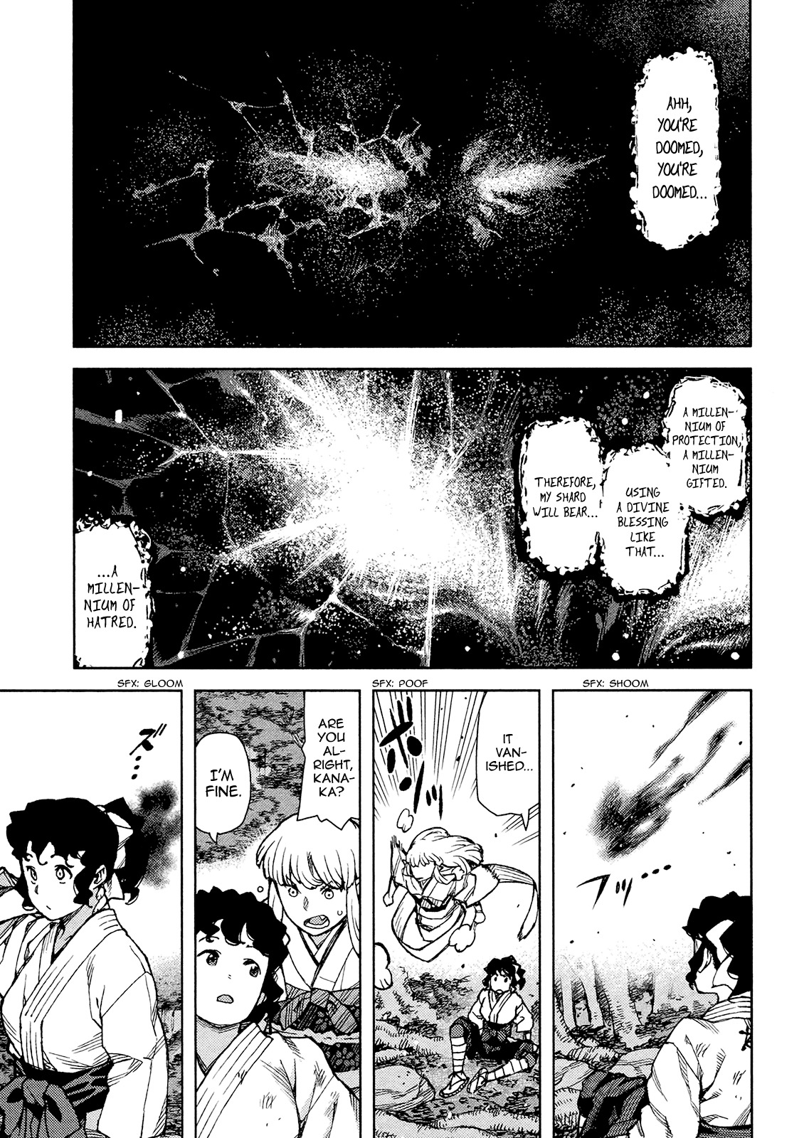 Tsugumomo Chapter 78 page 11 - Chapter 78 : Kanaka and Succession