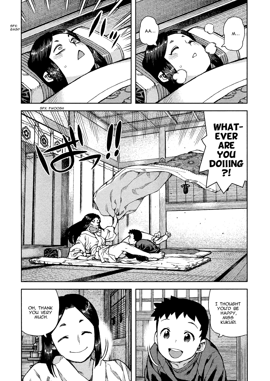 Tsugumomo Chapter 79 page 17 - Chapter 79 : Kazuya's Past