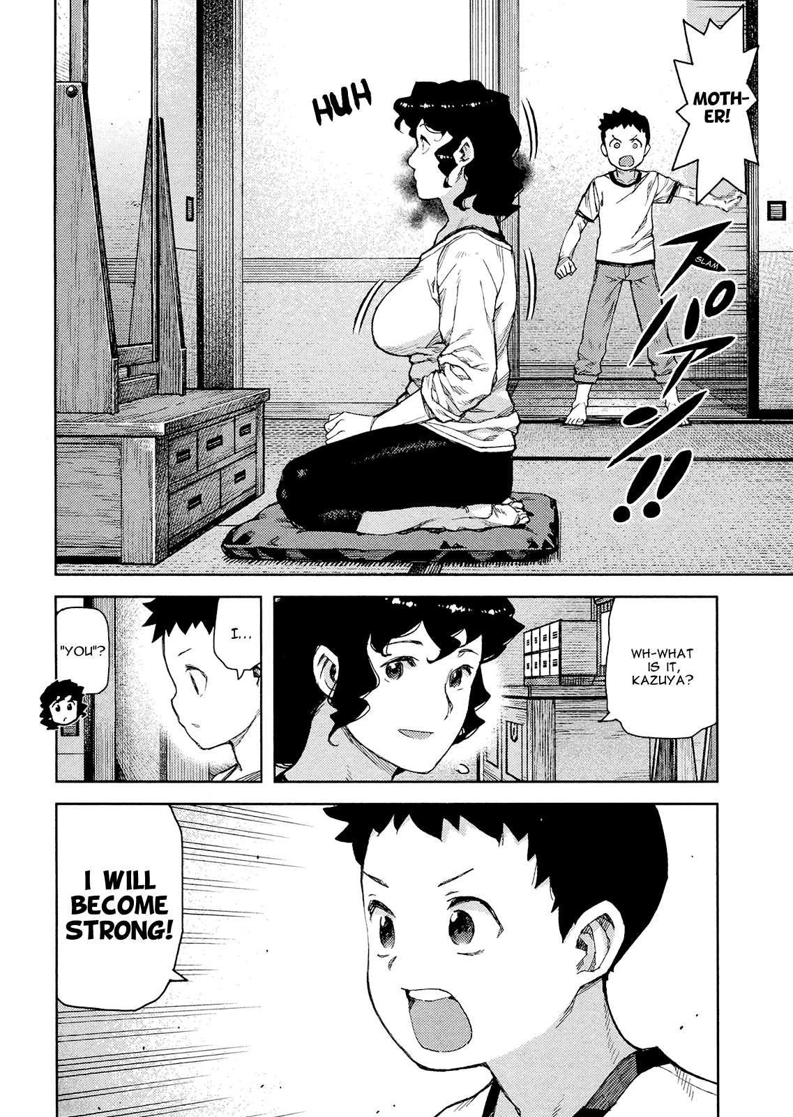 Tsugumomo Chapter 79 page 30 - Chapter 79 : Kazuya's Past