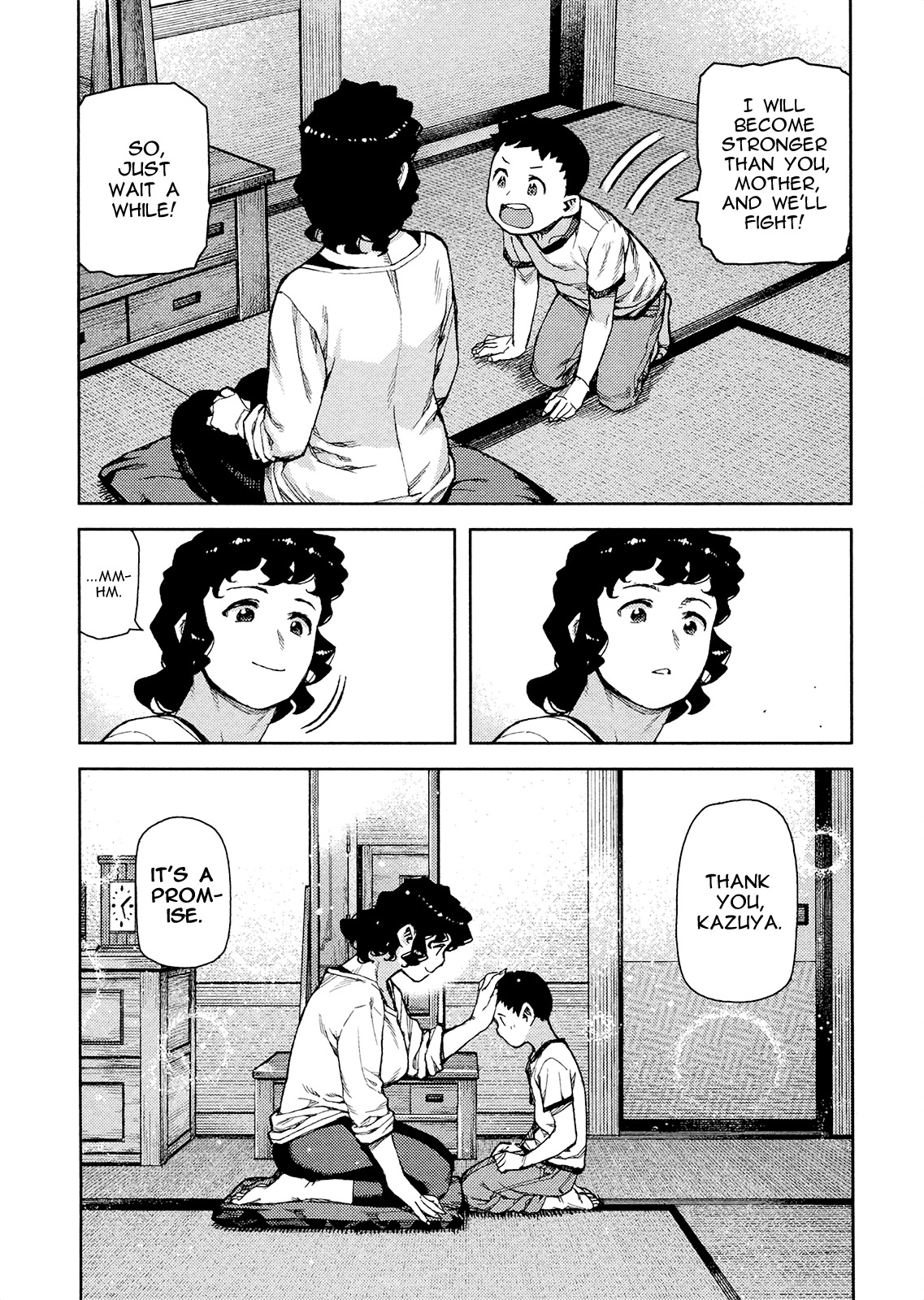 Tsugumomo Chapter 79 page 31 - Chapter 79 : Kazuya's Past