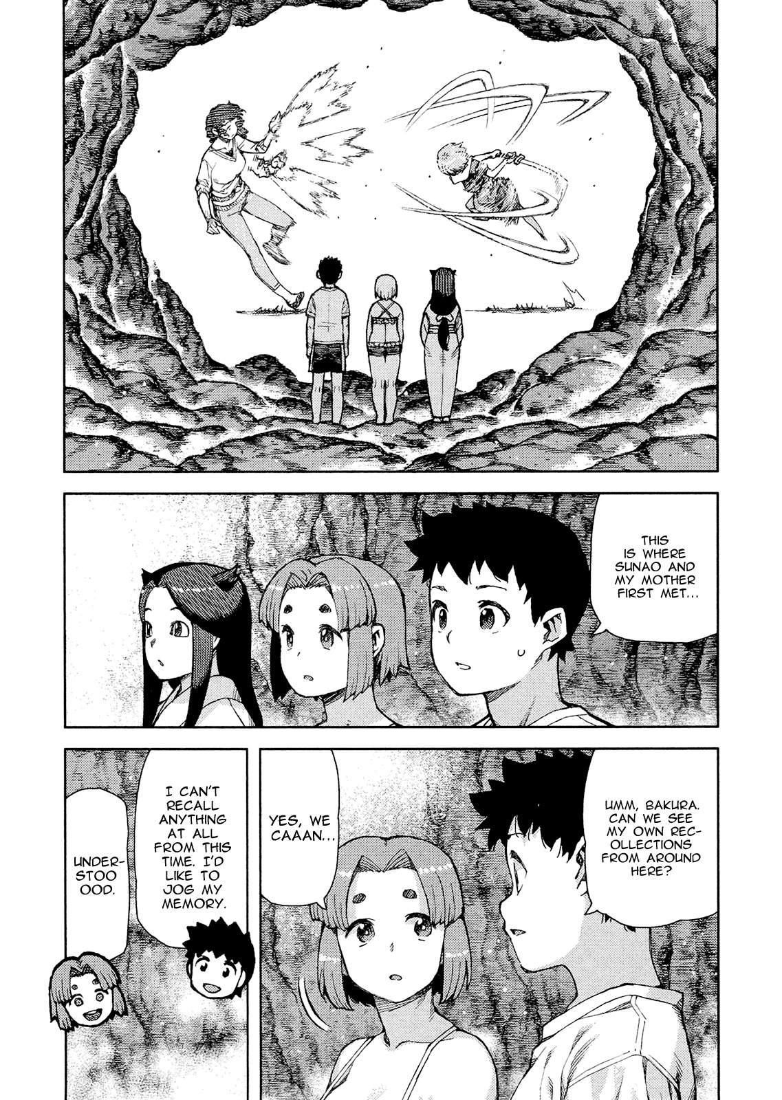 Tsugumomo Chapter 79 page 9 - Chapter 79 : Kazuya's Past