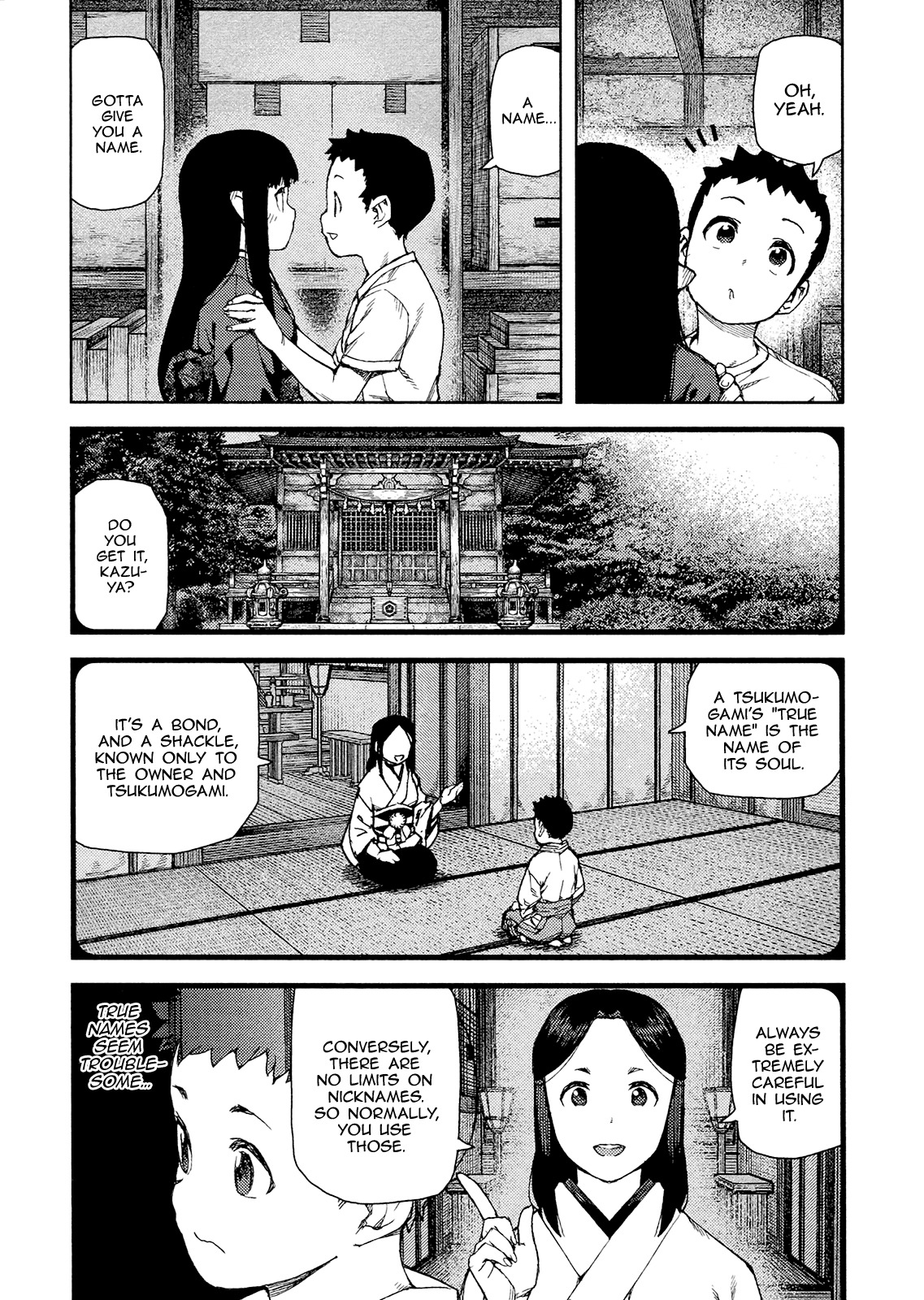 Tsugumomo Chapter 80 page 13 - Chapter 80: Kazuya and Azami 1