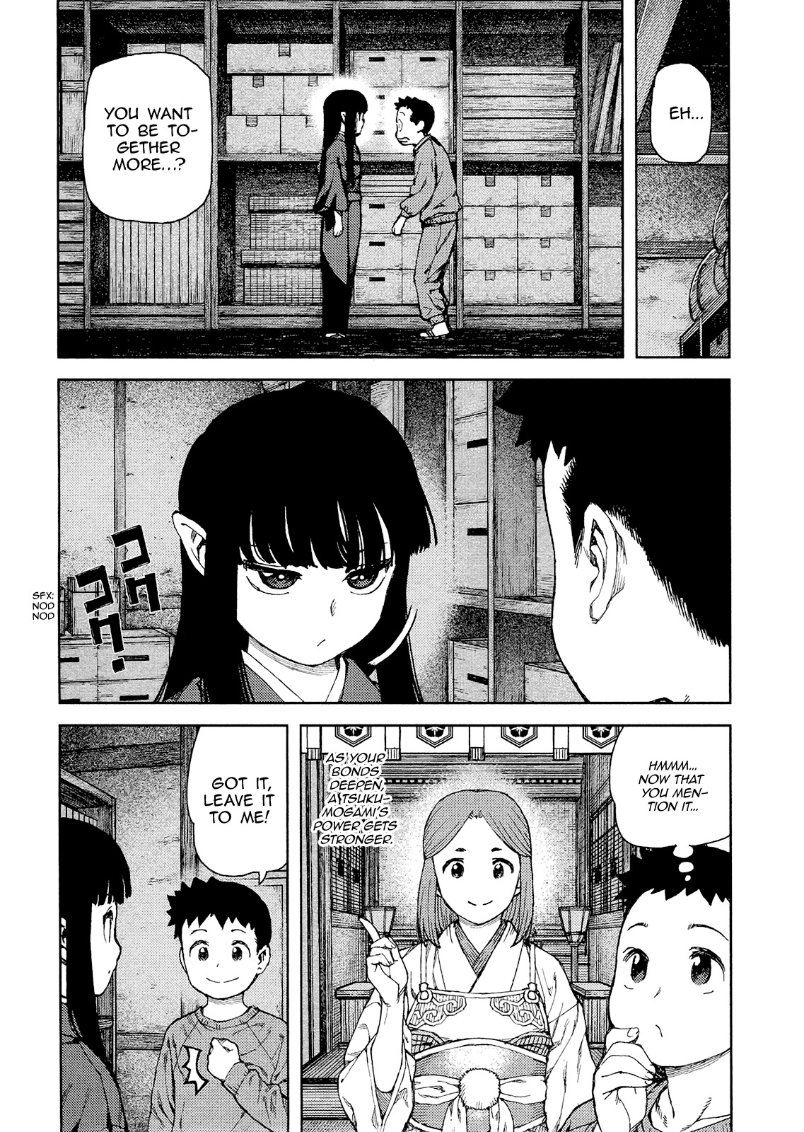 Tsugumomo Chapter 80 page 24 - Chapter 80: Kazuya and Azami 1