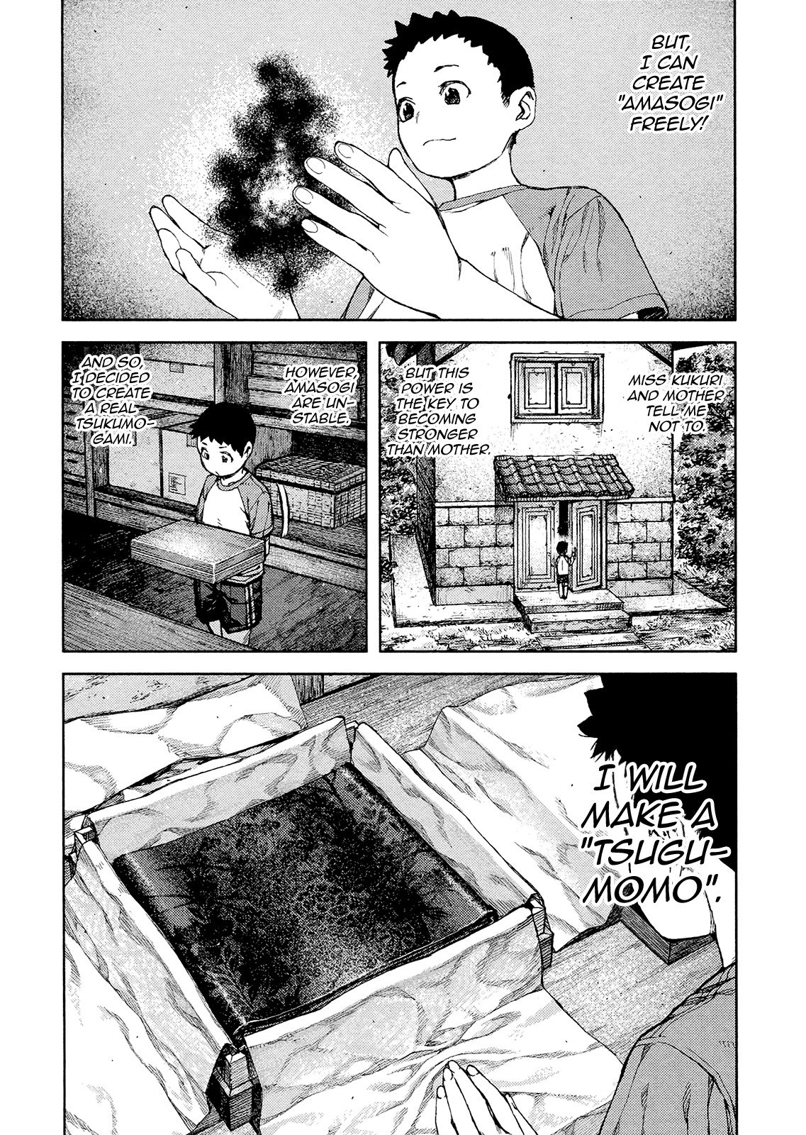 Tsugumomo Chapter 80 page 9 - Chapter 80: Kazuya and Azami 1