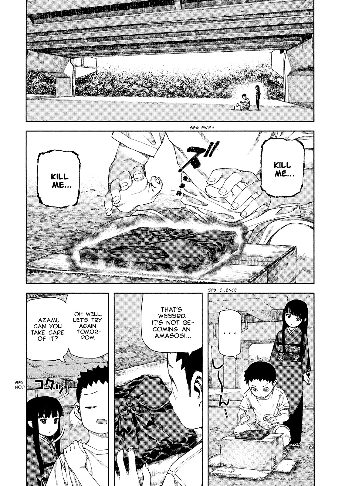 Tsugumomo Chapter 81 page 4 - Chapter 81: Kazuya and Azami 2