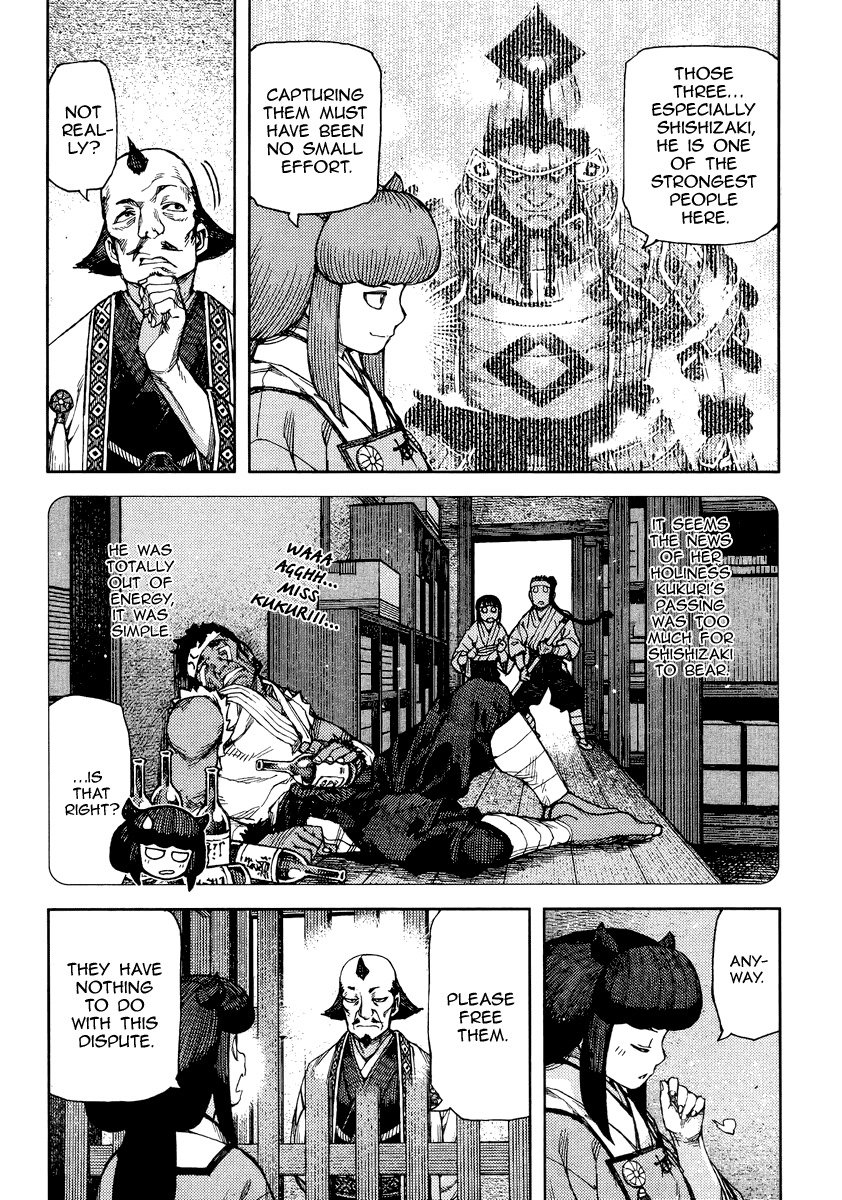 Tsugumomo Chapter 86 page 13 - Chapter 86: Welcome to Tsuzura Temple