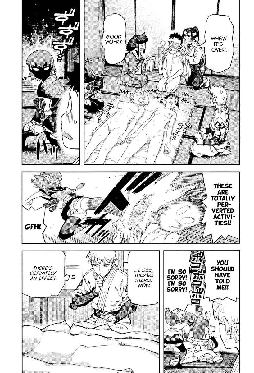 Tsugumomo Chapter 90 page 20 - Chapter 90: Strategy Conference