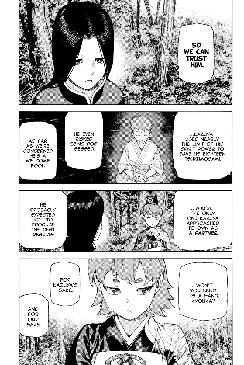 Tsugumomo Chapter 91 page 28 - Chapter 91: Kazuya's Partner