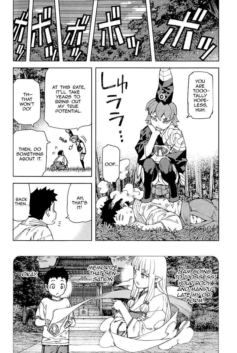 Tsugumomo Chapter 92 page 11 - Chapter 92: Kazuya and Kyouka
