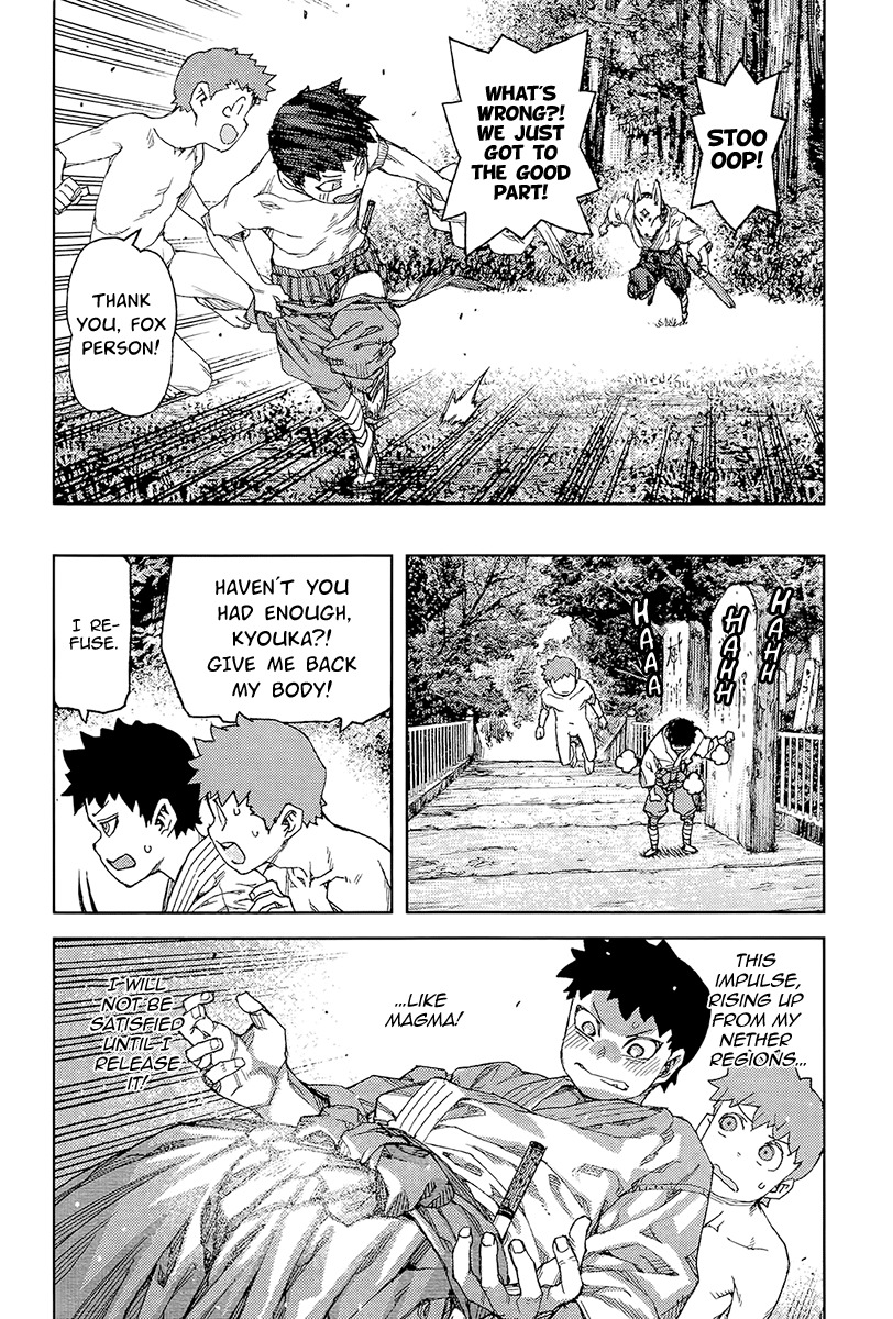 Tsugumomo Chapter 92 page 23 - Chapter 92: Kazuya and Kyouka
